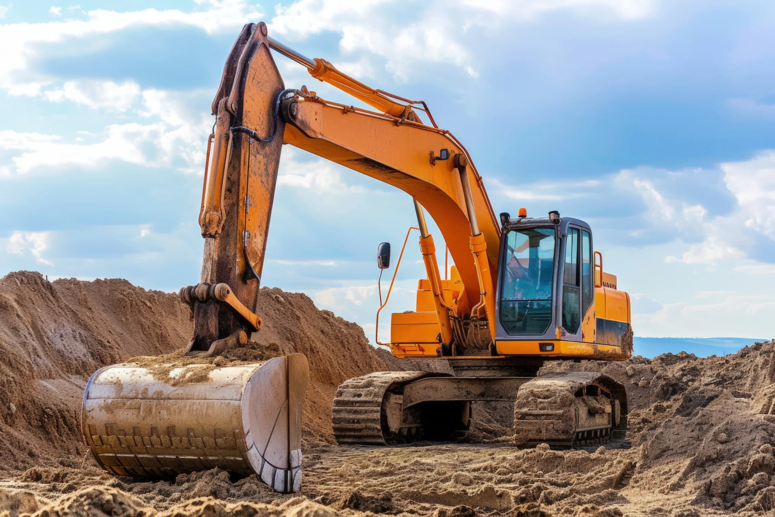 Excavator operation & Maintenance