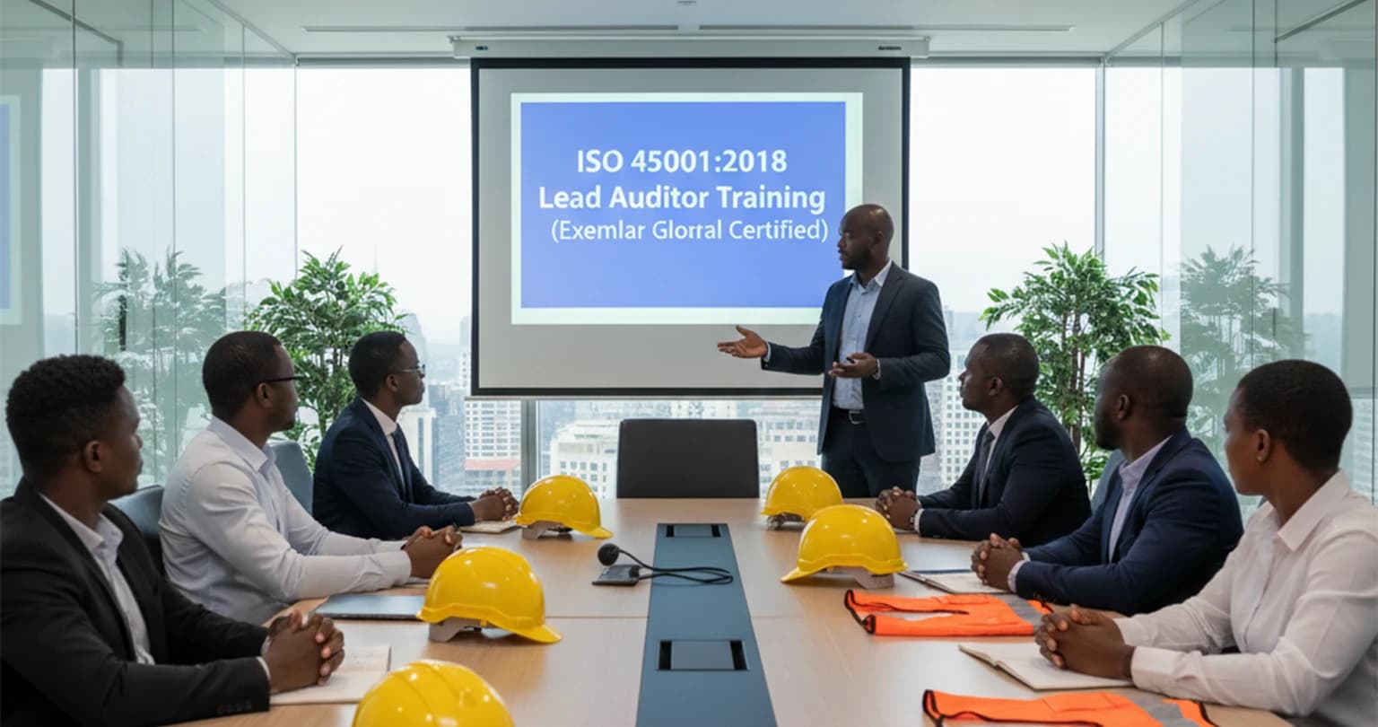 ISO 45001:2018 Lead Auditor Training (Exemplar Global Certified)