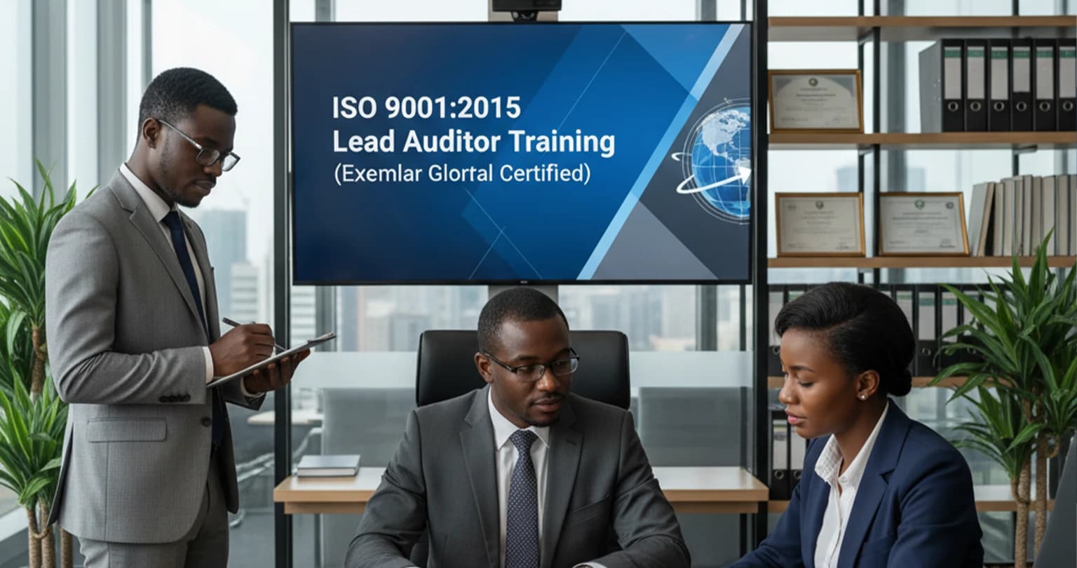 ISO 9001 Lead Auditor Training (Exemplar Global Certified)